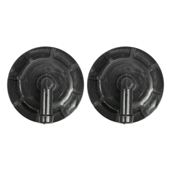 Unique Bargains 2 Pcs Car Coolant Reservoir Tank Cap Fit for Honda Civic Accord for Acura CL Black