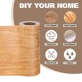 thumbnail image 3 of Cinta de grano de madera Uxcell 4.72" x 16Ft Cinta de reparación de grano de madera Cinta de color madera parche de reparación, 3 of 7