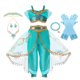 thumbnail image 1 of Disfraz de princesa Jasmine de Disney para niñas, disfraz de lámpara mágica de Aladino, fiesta de cumpleaños de Halloween para niños de 2 a 12 años, 1 of 5