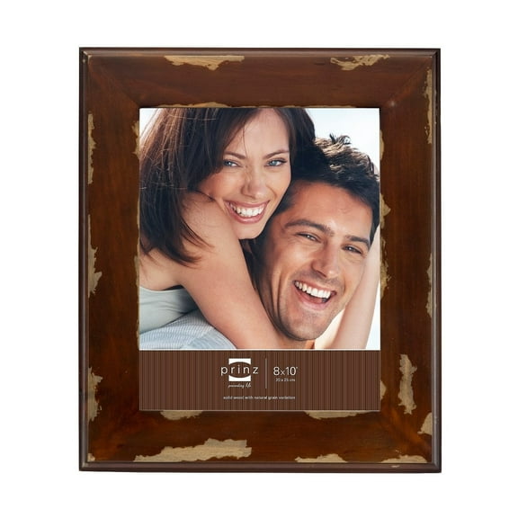 TUCKER Walnut rustic barnwood reproduction frame by Prinz - 8x10