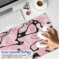thumbnail image 4 of Pink Black Camouflage&nbsp;pad Mousewaterproof,rubber+multispandexwashable the Camouflage SeriesmousepadDesk Pad for Office Home Game 31.5x15.7inches, 4 of 7