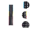 thumbnail image 6 of harayaa Circuit Breaker Label Sticker Number Stickers Strength Training Sporting Goods Resistance Trainers Weight Stack Labels Decals 9.4cmx1.85cm, 6 of 9