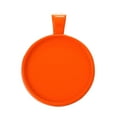 thumbnail image 1 of maskred 100pcs Base Pendant Tray Round Blank Self-Assembly Findings Crafts Necklace Pendants Accessory Fashion Colorful Yellow Orange, 1 of 6