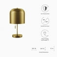 thumbnail image 7 of Modway Avenue Table Lamp in Satin Brass, 7 of 7