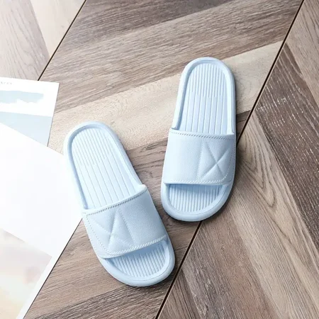 

Bathroom Slippers Summer Indoor Flat Slippers Eva Material Simple Lightweight Slides