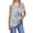 Sky Blue, variant on Onlywo Womens Tops Dressy Casual, Women's Summer Sleeveless Tank Top Sexy Off Shoulder Halter Turtleneck Loose Blouse Butterfly Print Comfy Tops
