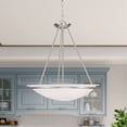 thumbnail image 6 of Livex Lighting Newburgh Pendant in Brushed Nickel, 6 of 10