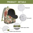 thumbnail image 4 of Study Ready Paisley Backpack, Embraces Boho Style for School and Beyond, Safely Transports Laptop, A Gift That Supports Educational Journeys, 4 of 5
