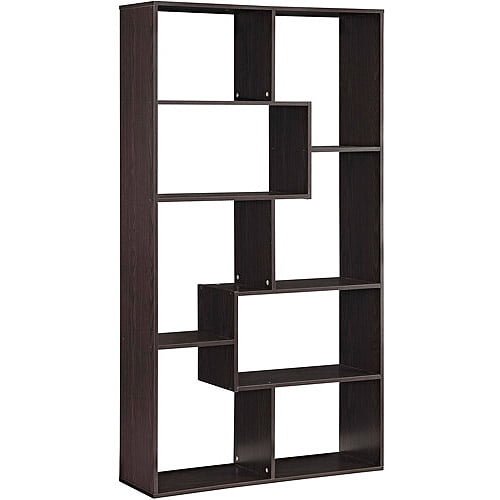 Mainstays Home 8-Shelf Bookcase, Multiple Finishes