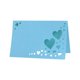 thumbnail image 2 of Advancent 50 piezas de pantalla de papel nombres de invitados con estilo con tarjetas de nombre de boda tarjeta de nombre de ahuecada de corazón Kits de decoración para fiestas azul, 2 of 6
