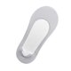 thumbnail image 4 of 1 par de calcetines de forro de corte bajo, calcetines finos antideslizantes para zapatos de tacón alto, planos para hombres Gris, 4 of 8
