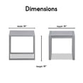 thumbnail image 3 of Elle Decor Table d'Appoint d'Extérieur Tropez Gris, 3 of 7