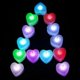 thumbnail image 2 of 24 Pieces Flameless Candles Heart-Shaped Tea Light LED Electronic Candle Battery Operated Candles Home Decoration (Color), 2 of 4