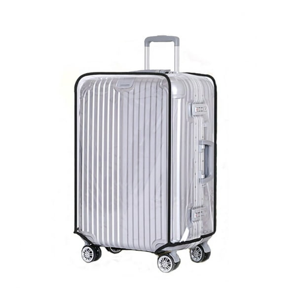 Funda transparente para equipaje de viaje Funda para maleta Trolley Funda protectora Bolsa protectora Protector a prueba de polvo (18 pulgadas)
