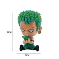 thumbnail image 4 of Figura de anime de One Piece Luffy, Zoro, Sanji, Robin, Nami, Brook, figuras decorativas, Ace, decoración coleccionable, modelo de PVC, juguete para niños, regalo de Navidad, 4 of 5