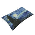 thumbnail image 3 of Balery The Starry Night Pillow Covers,Bed Pilowcases,Reversible Plush Throw Pillow Covers End Pillow Encasement,Pillow Case - 20"X30", 3 of 9