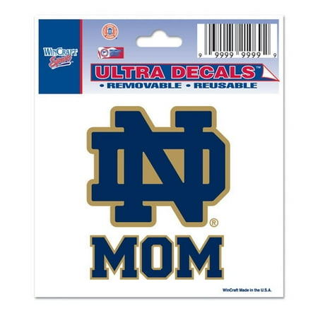 NCAA - Notre Dame Fighting Irish "ND" 3x4 Mom Decal