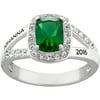 Order Now for 2025 Graduation, Freestyle Women's Sterling Silver Birthstone Fashion Class Ring, Personalized, High School or College