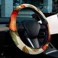 thumbnail image 6 of Thanksgiving Apple 14.5 Inch Printed PVC Leather Car Wheel Cover Steering Wheel Covers Auto Accessories, 6 of 6
