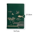 thumbnail image 1 of Bloc-notes d'Affaires Super Épais à Boucle en Peau de Mouton, Bloc-Notes à Couverture Rigide en Cuir PU, Cadeau de Journal, 1 of 4