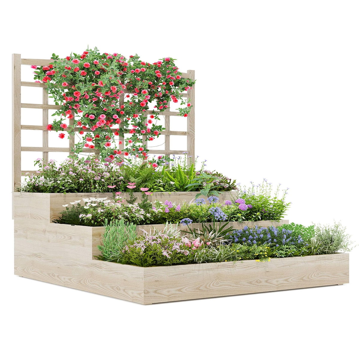 What to line raised garden beds with to prevent soil washout?, image size:1200x1200