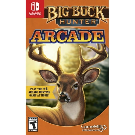 Big Buck Hunter Arcade, GameMill, Switch, (Best Monster Hunter Game)