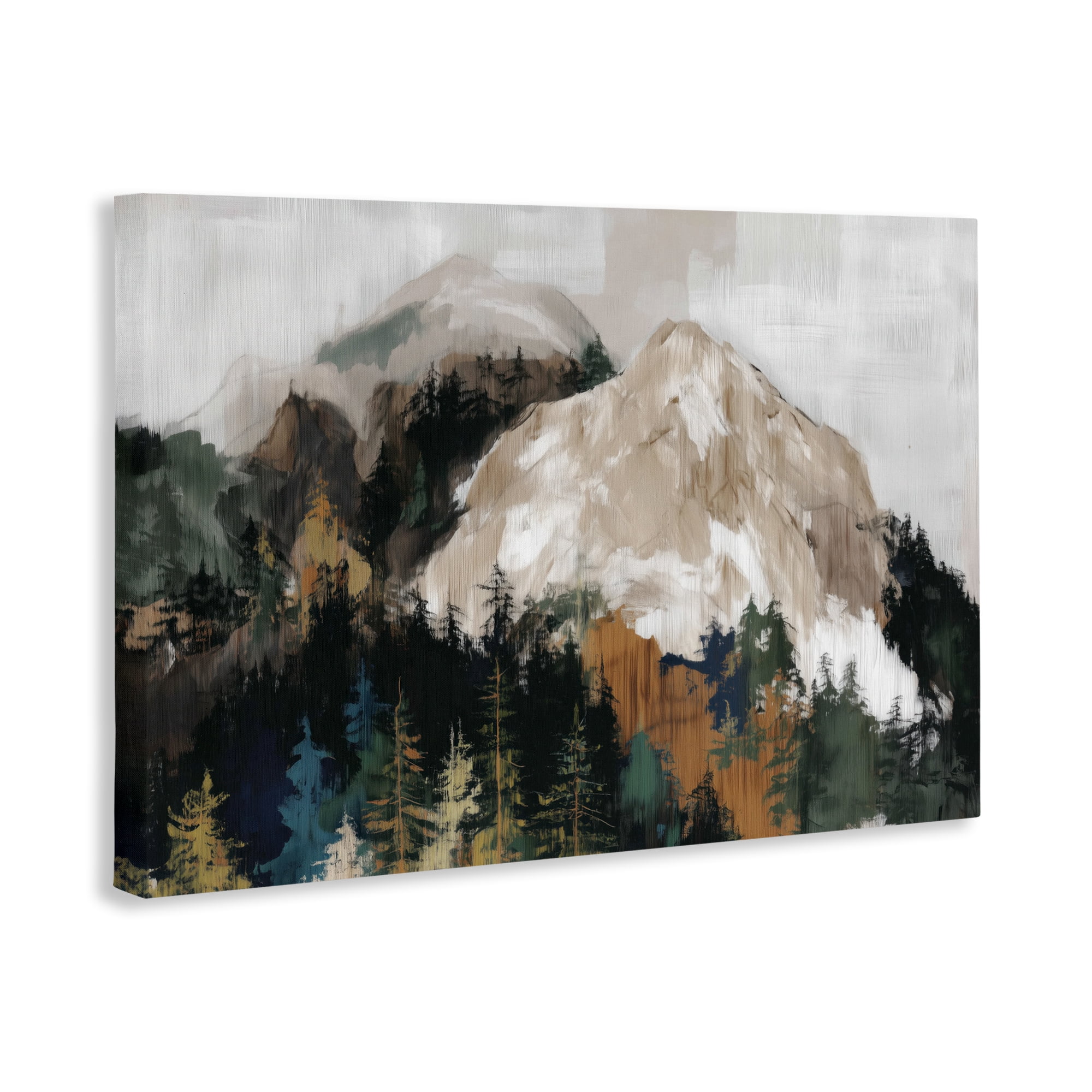 Stupell Industries Rugged Mountain Peaks Canvas Wall Art, design by Chromatic Storm Studio