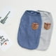 thumbnail image 5 of Camisa de verano de moda para mascotas, ropa para perros pequeños, gatos y mascotas, chaleco estilo coreano Blue L, 5 of 9