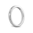 thumbnail image 6 of Solid 14K White Gold Nine Stone Diamond Channel Set Wedding Band Ring Size 7 (.153 cttw.), 6 of 8