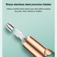 thumbnail image 2 of Eyebrow Hair Trimmer Rechargeable Painless Epilator Eye Brows Razor for Face Upper Lips Hair Remover Brow Shaver with LED Light, 2 of 8