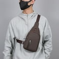 thumbnail image 1 of Sokhug Men's Casual and Fashionable Chest Bag with Large Storage Capacity Thickened Thickened High Density Fabric Multifunctional Waterproof Chest Bag, 1 of 6