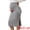 Grey, variant on DARING DIVA Women's Maternity Skirt Ribbed Stretchy Elastic Waist Over Belly S Black
