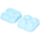 thumbnail image 2 of Molde para hacer bolas de hielo, bandeja redonda de silicona con 4 orificios y embudo con tapa, herramientas de bricolaje hechas a mano, 2 of 8