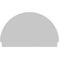 thumbnail image 5 of Ekena Millwork 52"W x 32-3/4"H x 2-3/4"P Half Round Smooth Architectural Grade PVC Combination Pediment, 5 of 7