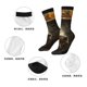 thumbnail image 5 of Balery Sunflower Cowboy Hat Cow Calcetas Largas con Estampado para Hombre y Mujer – Suaves y Transpirables, Talla Única (US 5-11), 5 of 6
