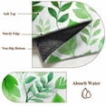 thumbnail image 6 of Rectangle Area Rugs 8 x 10 Ft, Green Leaves Non-Slip Residential Carpet, Spring Plants Rustic Botanical Pastoral Indoor Crawling Mats Runner Rugs for Living Room/Dining Room/Bedroom, 6 of 8