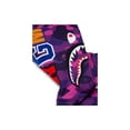 thumbnail image 2 of BAPE Men's Color Camo Shark Full Zip Hoodie Purple, from StockX, 2 of 5