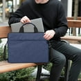 thumbnail image 4 of PONPRNGY Laptop Carrying Bag, Laptop and Tablet, Sleek Design, Durable and Water-Repellent Fabric, Business or School, 4 of 6