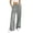 Gray, variant on Workout Pants Women Elastic Waist Straight Leg Gym Pants Athletic Running Casual Pants with Pocket L