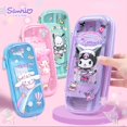 thumbnail image 2 of Kuromi My Melody Cinnamoroll Hello Kitty Melody Sanrio estuche de lápices de gran capacidad, caja de lápices para estudiantes de escuela, lindo japonés Fivean unisex, 2 of 2