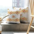 thumbnail image 6 of LALILO Throw Pillow Covers Floral With Roses Accent Art Artwork Beautiful Cushion Cover 18" x 18", 2 Pack, 6 of 6