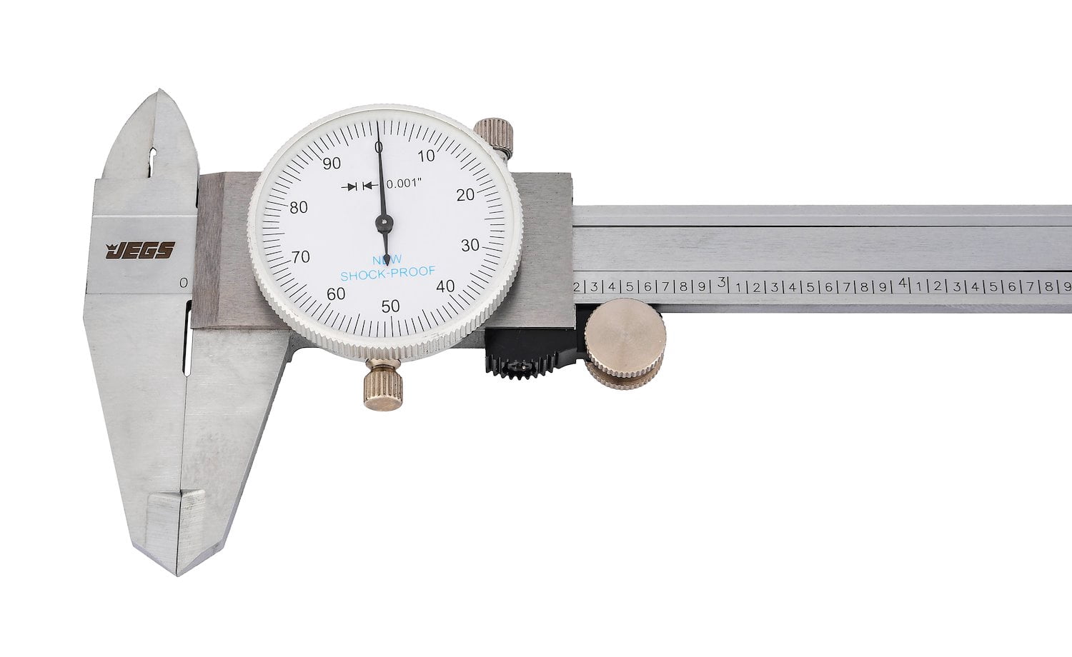 JEGS Dial Caliper with Case [0-6 in. Range]