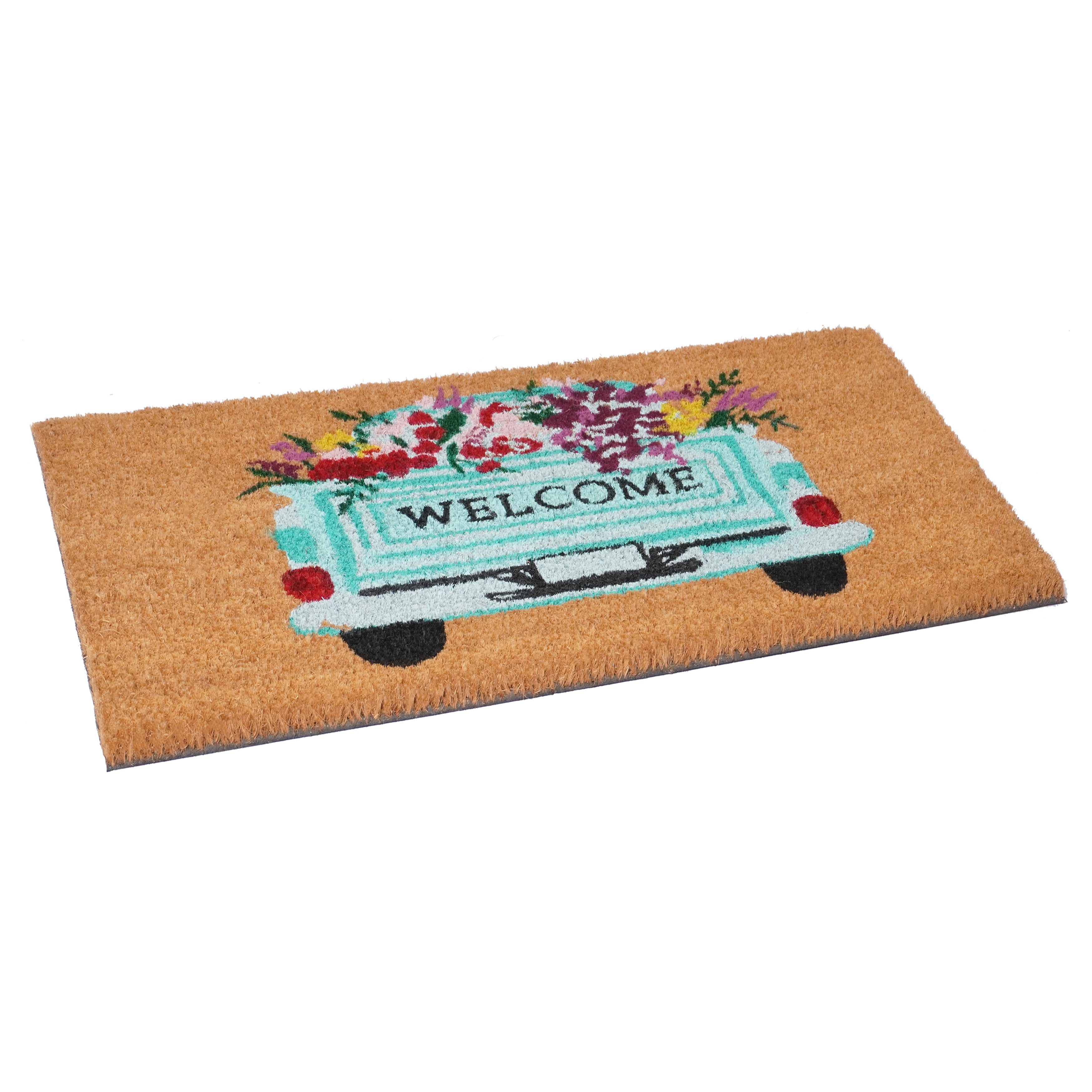 Calloway Mills 107811729 17 x 29 in. Farm Fresh Flowers Doormat - Multi Color