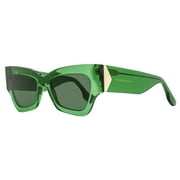 VICTORIA BECKHAM VB662S-300-52 Sunglasses Size 52mm 145mm 18mm green Women NEW