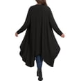 thumbnail image 6 of Cueply Women's Plus Size Cardigan Lightweight Long Sleeve Maxi Long Knitted Tops Open Front Sweater, 6 of 6