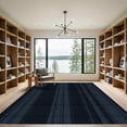 thumbnail image 2 of ODIKA 3'x5' Machine Washable Non-Slip Area Rug, Geometric Navy Blue High Traffic Rug, Blue, 1050844, 2 of 7