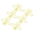 thumbnail image 4 of 100Pcs Mini Trombones Clips de Marque-Pages Polyvalents Portables Exquis pour la Forme de Papillon de Maison d'École de Bureau, 4 of 8