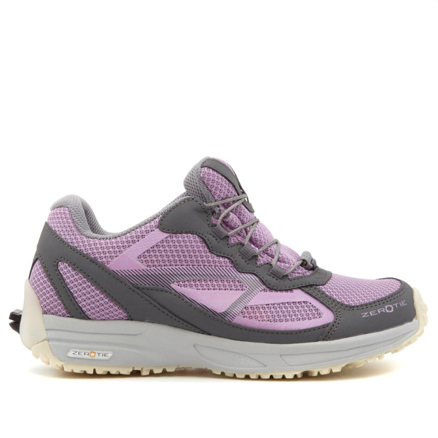 Zero Tie Women's Rocky Run White Ankle-High Fabric Golf Shoe Zero Tie Women's Rocky Run White Ankle-High Fabric Golf Shoe