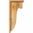 thumbnail image 3 of 6"W x 10"D x 22"H Del Monte Rough Sawn Corbel w/Backplate, Western Red Cedar, 3 of 9