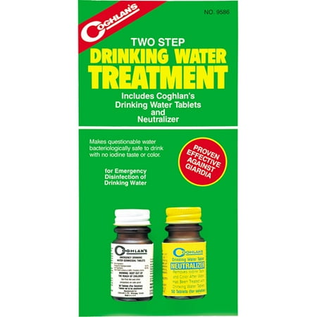 Coghlan's 9586 Two Step Drinking Water Treatment